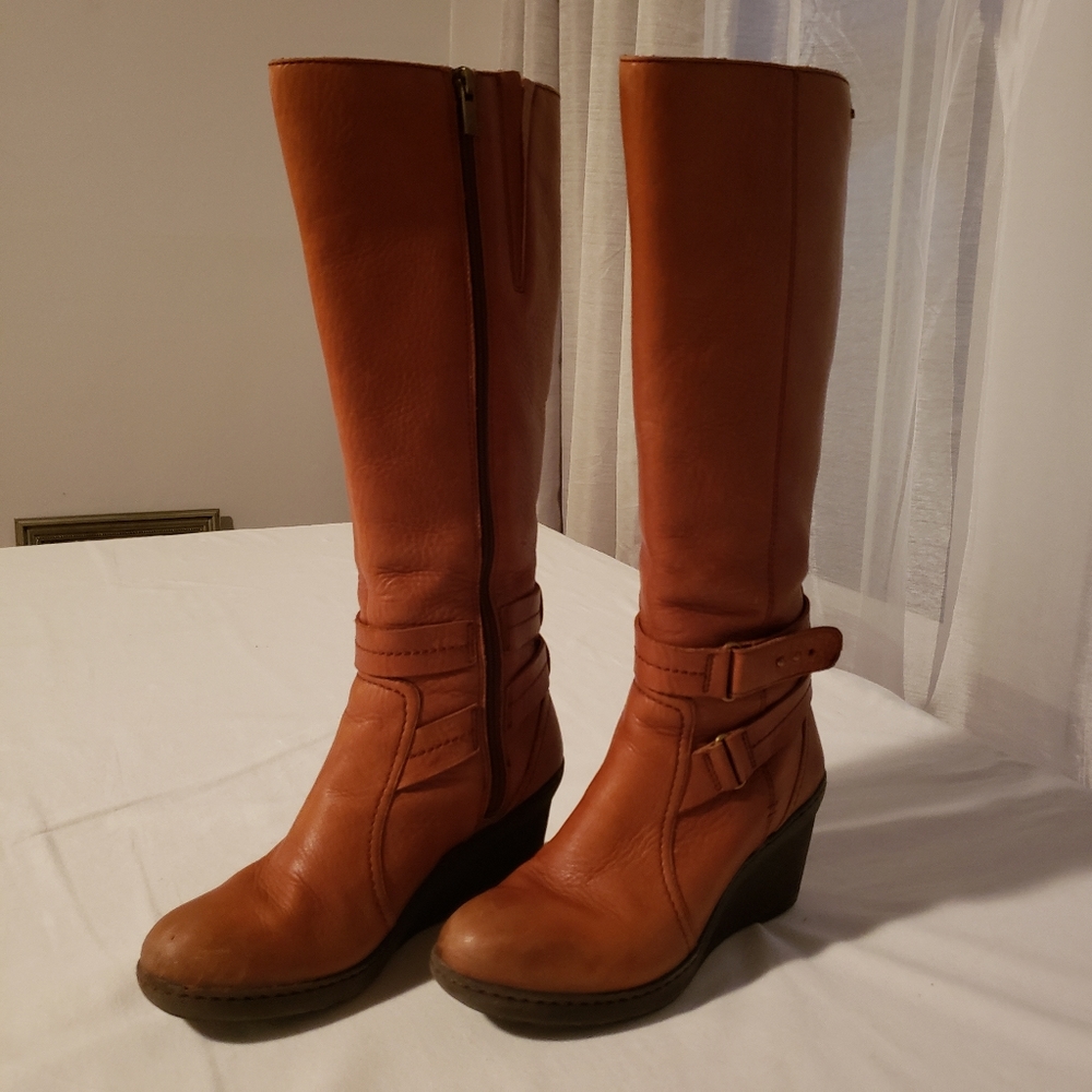 Clarks Goretex Leather Boots sz 7.5